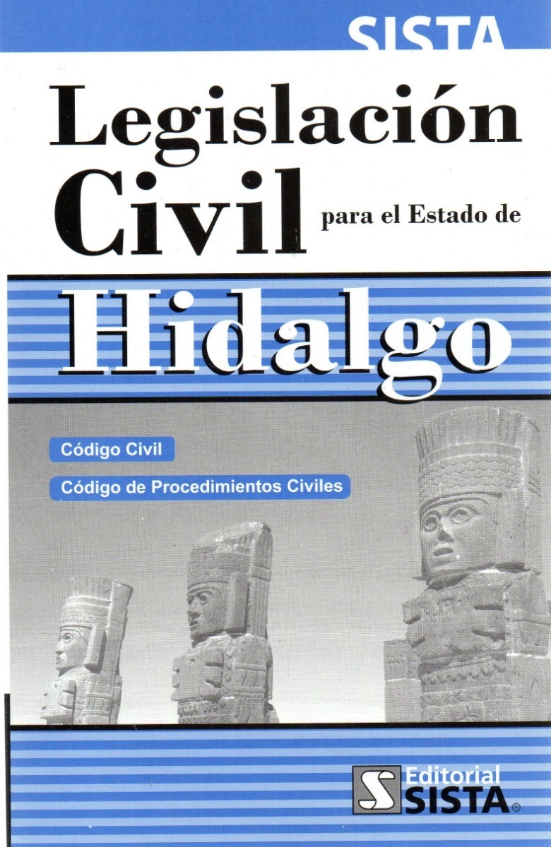 Legislación Civil Para El Estado De Hidalgo 2020 Sista Mercado Libre