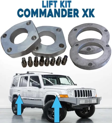 Lift Kit Aumentos Suspensión Jeep Commander Xk 2006 - 2010 | Envío gratis