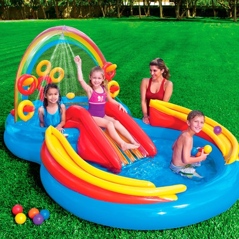 Alberca Inflable De Juegos Para Niños Con Juego Envio Gratis Mercado Libre