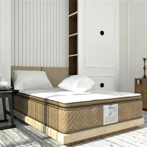 Colchón Restonic Ba 5 Años De Garantía Spring Ortopédico + Box King Size