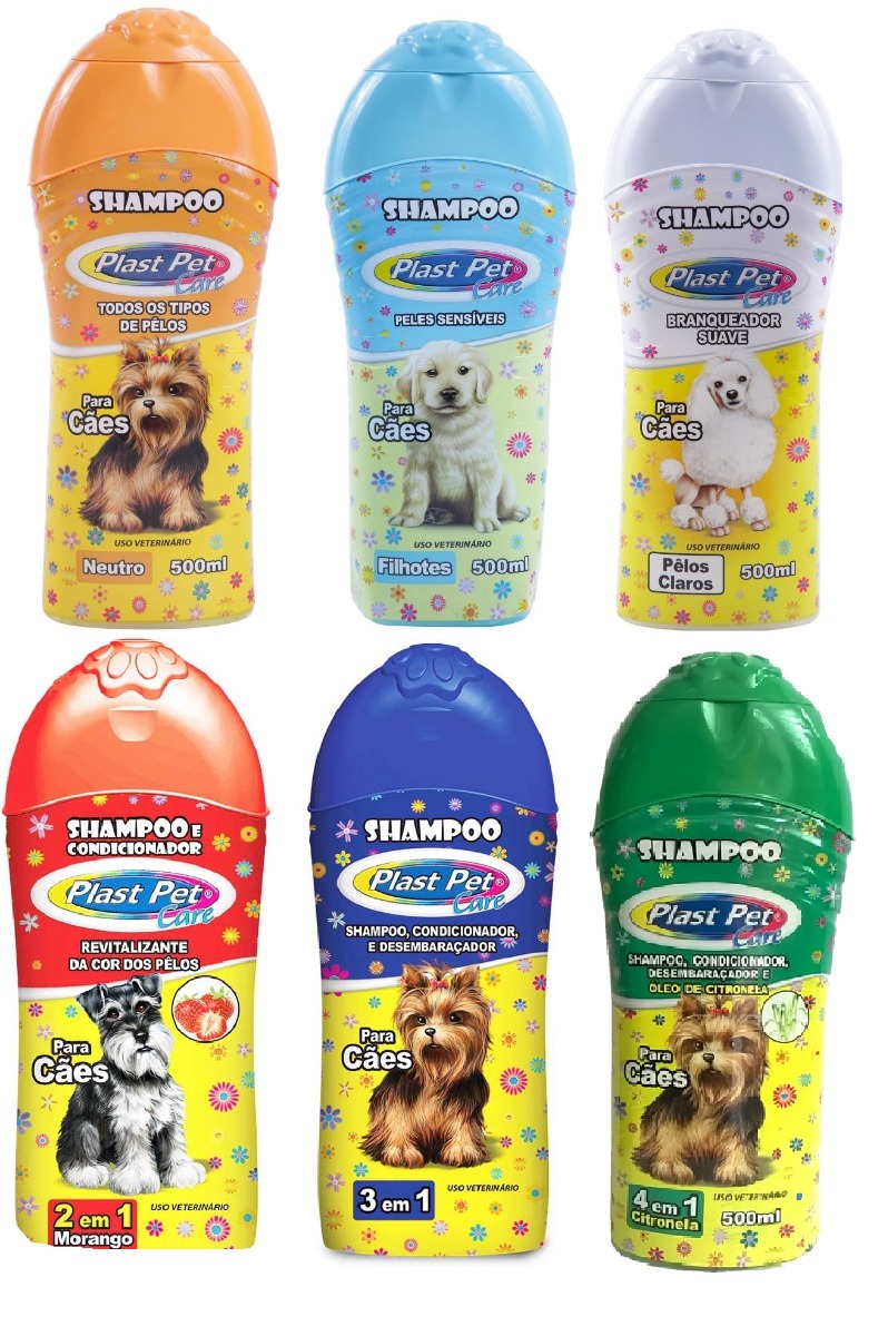 Shampoo Plast Pet 500 Ml Banho E Toda Para Cães Veterinário MercadoLivre