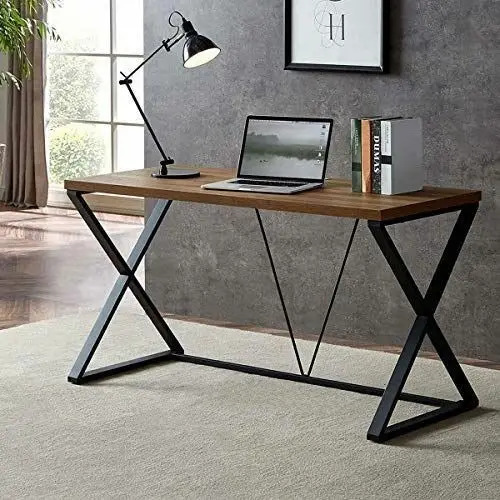 Escritorio Industrial Hierro Y Madera | Mercadolibre