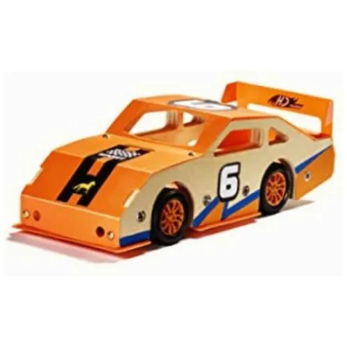 Stanley Jr Custom Orange Race Car Diy Model Car Kits For Meses sin intereses