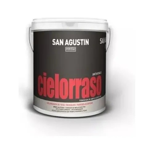 Pintura Latex Cielorrasos Antihongo San Agustín X 20 Lts