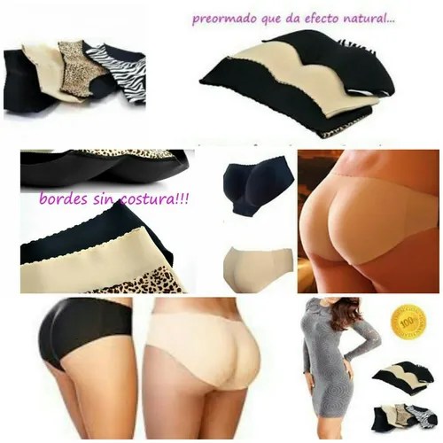 Panty Levanta Gluteos C / Relleno Calzon Aumenta Gluteos Meses sin