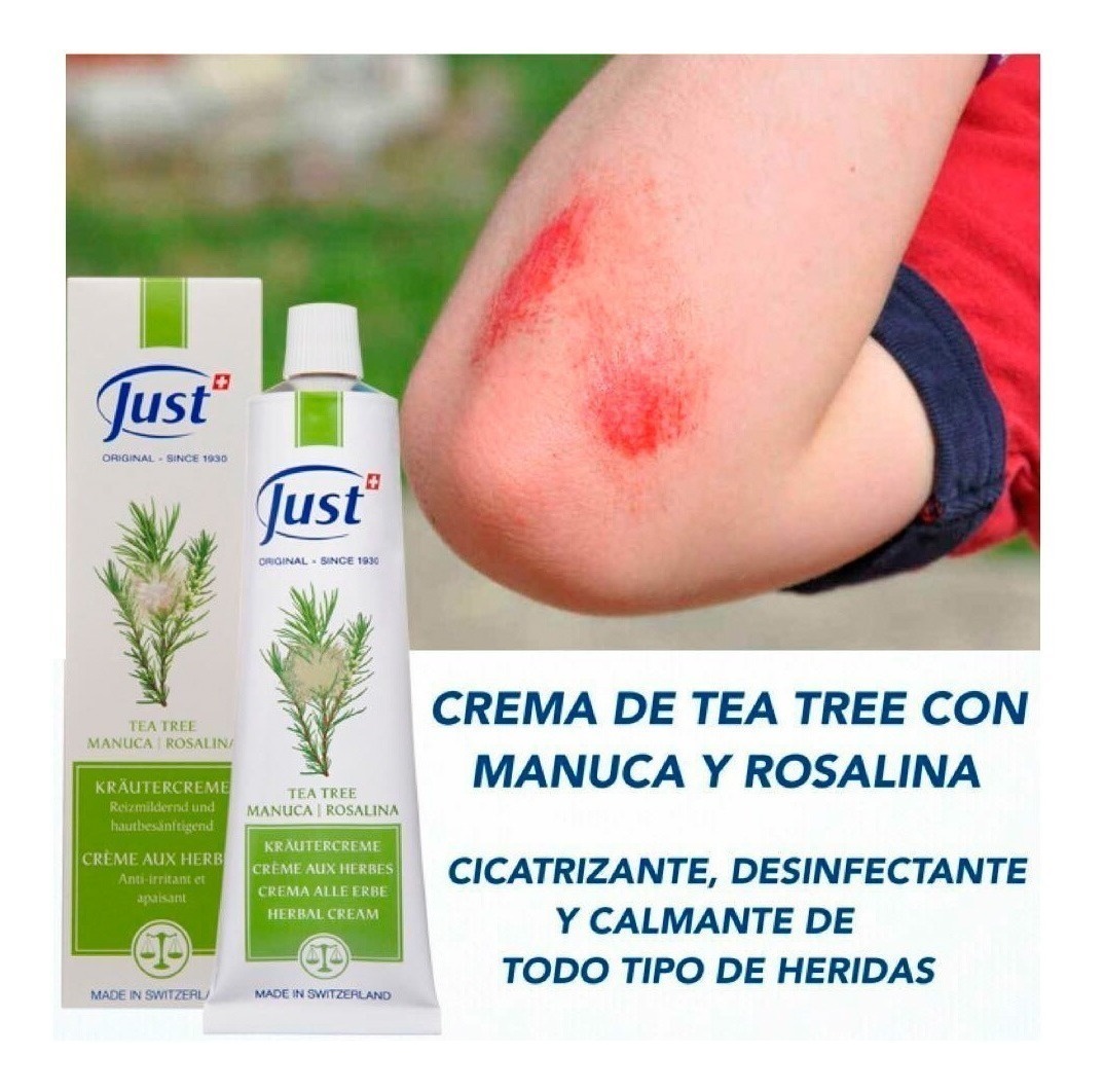 Crema De Tea Tree Just Producto Sellado 60g Envio Gratis Mercado Libre