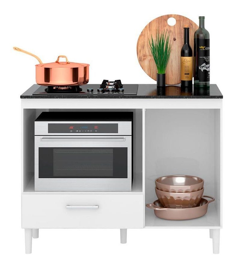 Armário Para Cooktop E Forno Elétrico Fit Nicioli Mercado Livre