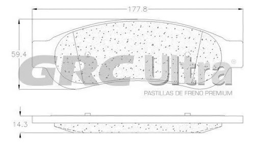 Balatas Traseras Ford F-350 Super Duty 2010 Grc Semi-metal | Meses sin