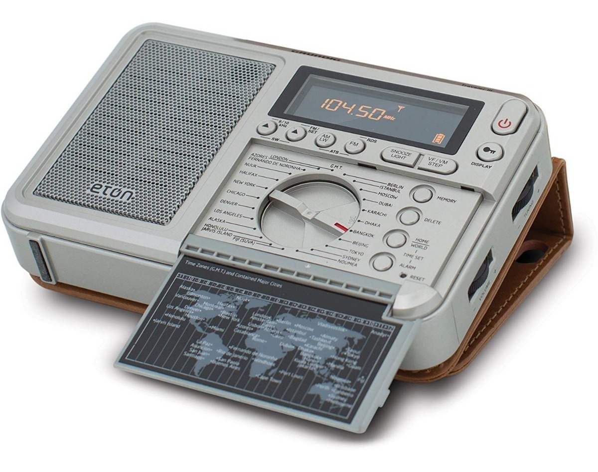 Radio Grundig Eton Traveller Iii Am Fm Rds Ondas Curtas Frete Grátis 12
