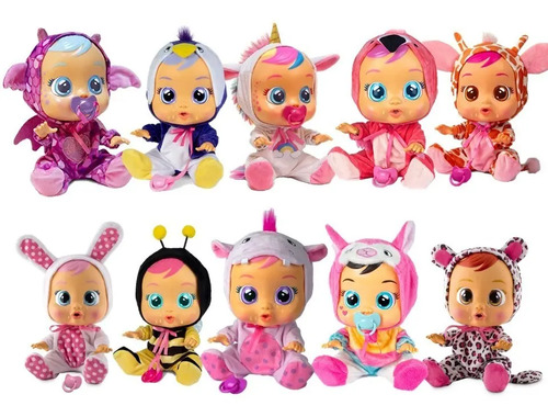 Muñecas Cry Babies Wabro Bebes Llorones Llora Con Sonido | Envío Gratis