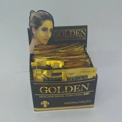 Máscara faciai para pele Avenca Golden 24k 8g MercadoLivre