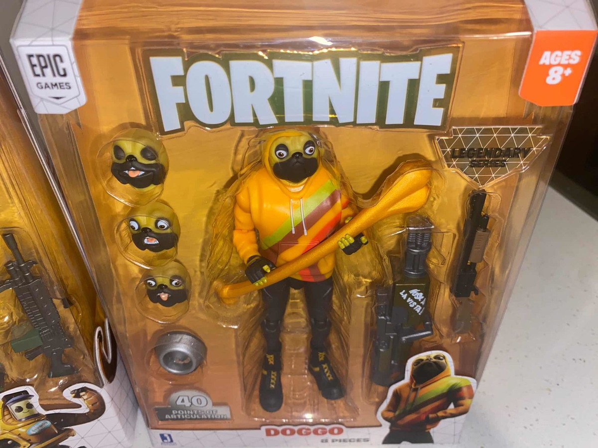 Jazwares Fortnite Legendary Series P1000 Peely Doggo Set Mercado Libre