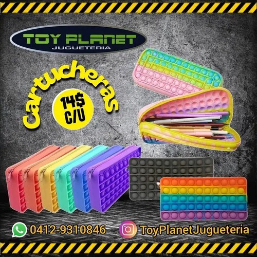 Pop It Cartucheras Fidget Toy en venta en San Antonio Miranda por sólo