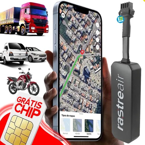 Gps Tracker Rastreador Veicular Automotivo Gprs Gsm Chip M2m