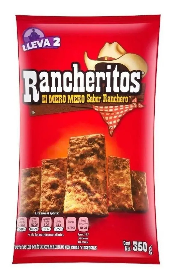 Rancheritos Sabritas De 350 Grs Mercado Libre