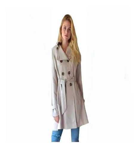 Piloto Mujer Trench Impermeable 4 Colores P/ Lluvia Oferta | Cuotas Sin Interés