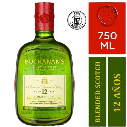 Buchanan's Deluxe Blended Buchanans escocés 750 mL MercadoLibre