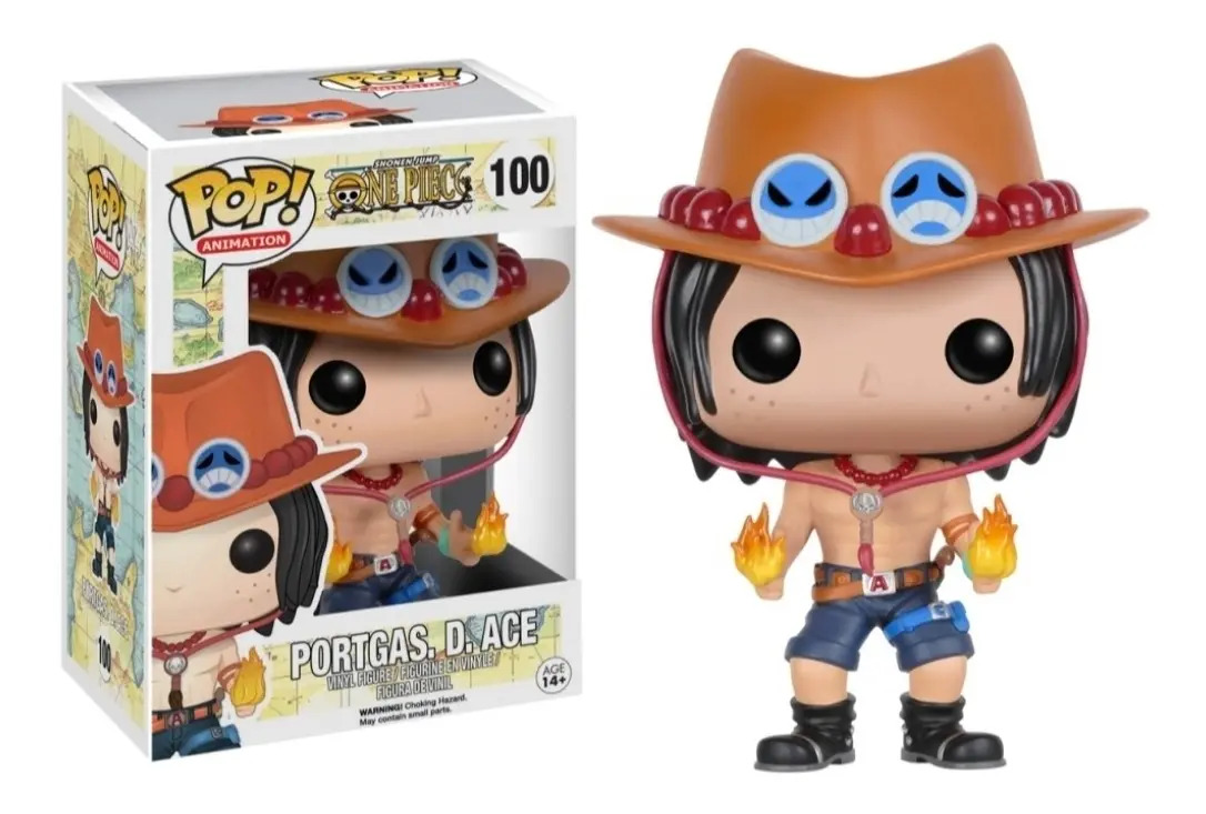 Funko Pop! Portgas. D. Ace 100. One Piece. Mercado Libre