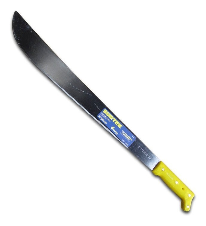 Machete Cacha Amarilla Tipo Recto Longitud 22 PuLG. 130505 MercadoLibre