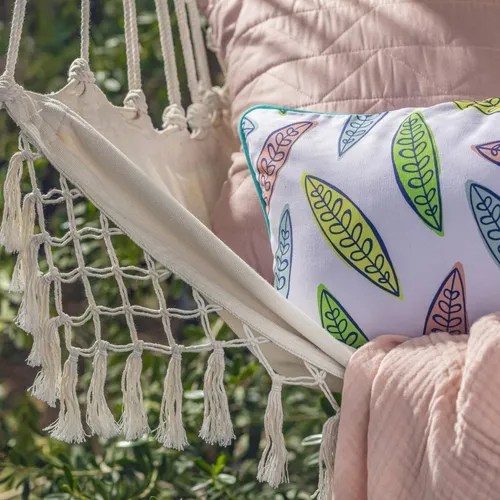 Silla Hamaca Sillon Columpio Jardin Importado Tela Madera en venta en