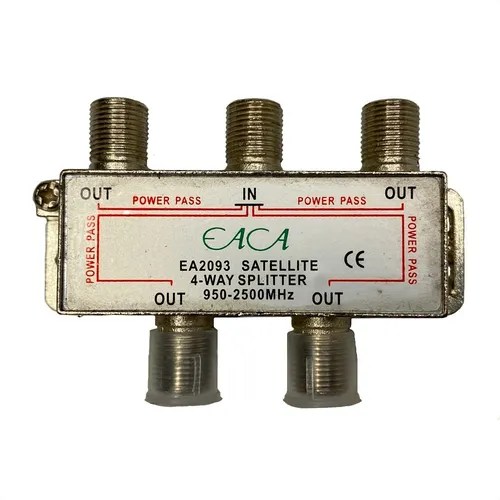 Splitter 4 Vias Satelite Coaxial Antena Tv Cable MercadoLibre