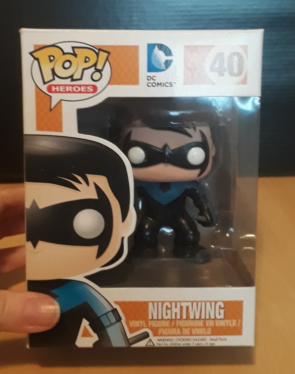 Boneco Funko Pop Dc Comics Nightwing 40 Mercado Livre