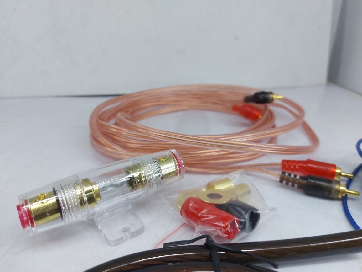 Kit De Cables Amplificador De Audio Calibre 4 Envío gratis