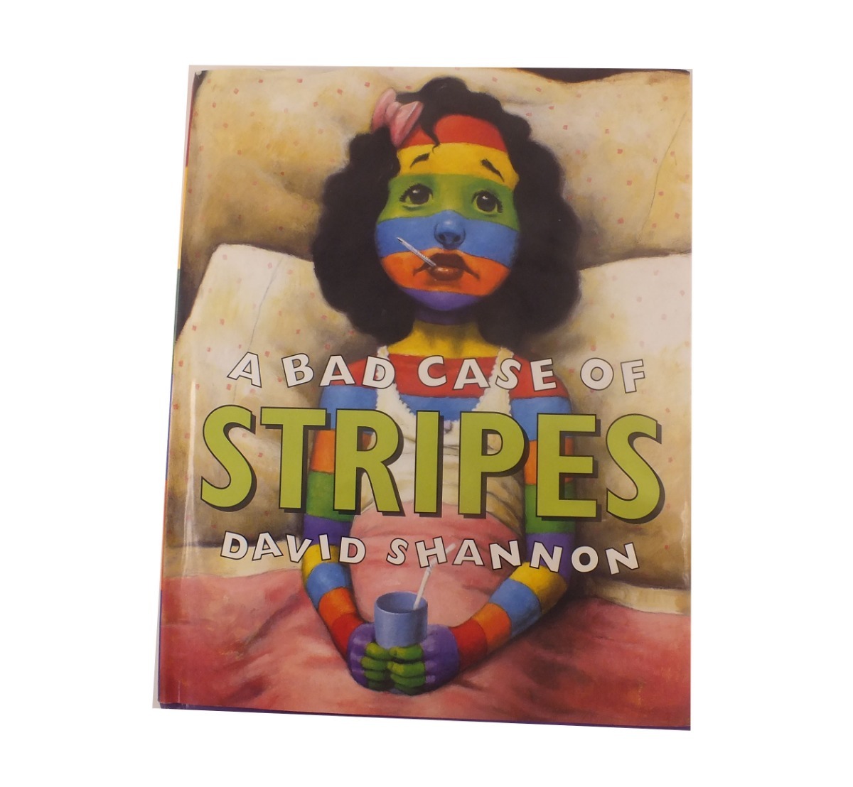 Livro A Bad Case Of Stripes David Shannon Em Inglês B5210