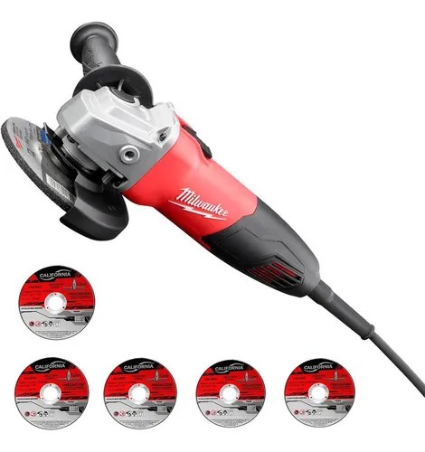 Esmeriladora Angular 4 1/2 / Milwaukee 6130-33 | Meses sin intereses