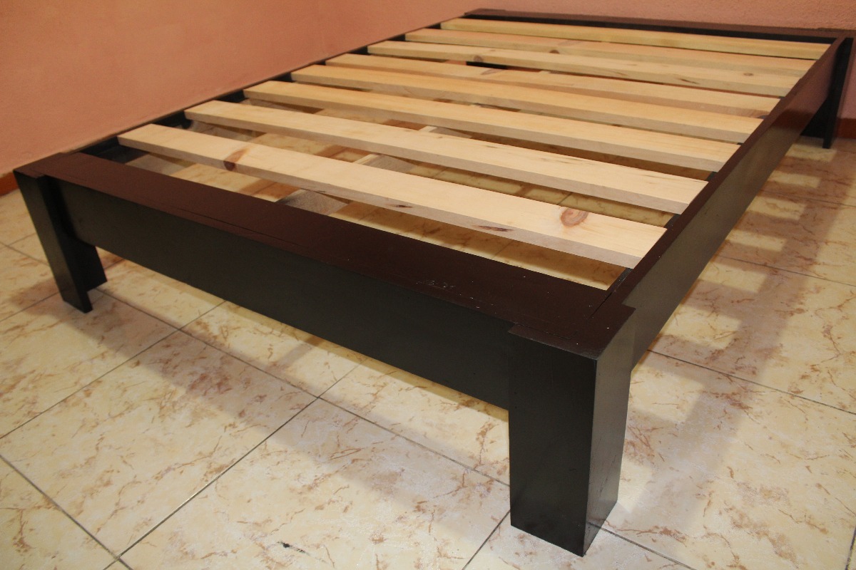Base De Cama Individual 100 Madera 1,250 Puebla Mercado Libre