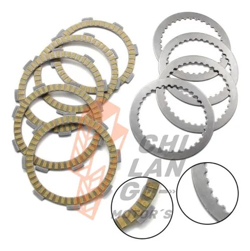Pastas De Clutch Honda Trx250 Recon 250 Es 1997-2001 | Envío gratis