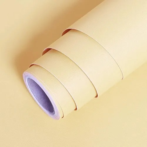 Lacheery Solid Contact Paper Yellow Peel And Stick Wallpaper Meses