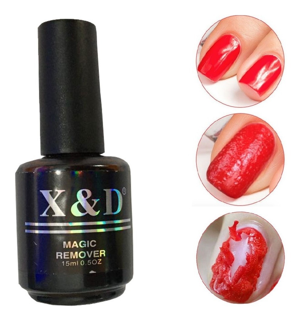 Magic Remover Esmalte Removedor Unhas Manicure Helen Color Mercado Livre