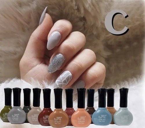 Gelish Jr clavos 72 piezas. 12 ml de acrílico orgánico apto Mercadolibre