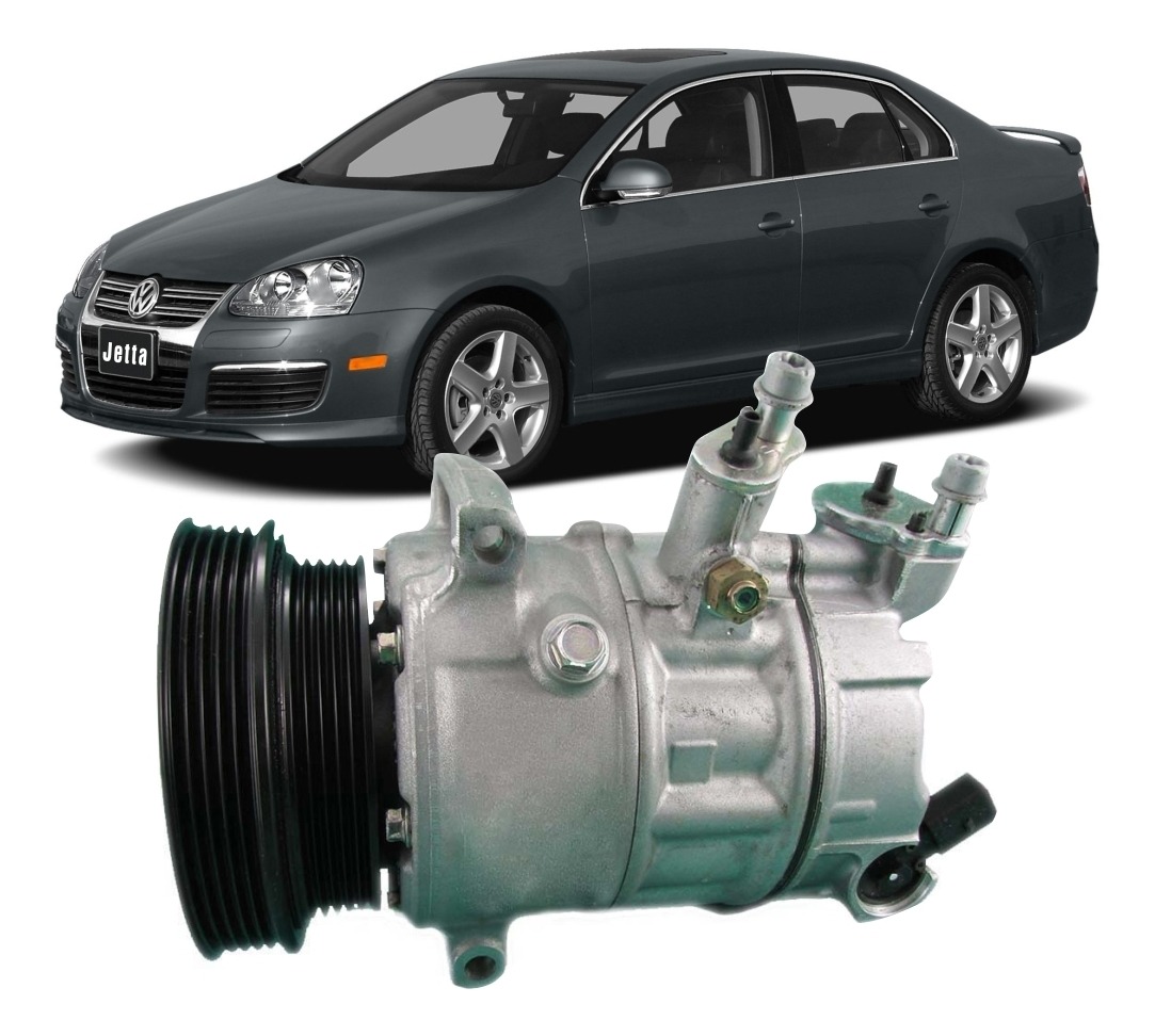 Compressor Ar Eurus Vw Jetta 2.5 20v Gasolina 2006 2007 2008 Mercado