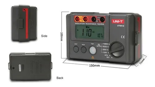 Megometro Digital Uni-t Ut501a | Envío gratis