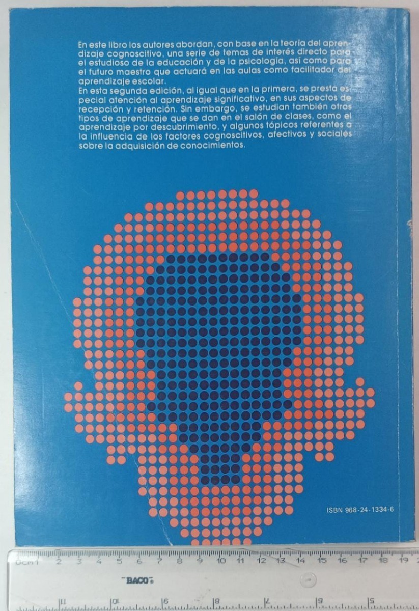 Psicología Educativa, Un Punto De Vista Cognoscitivo MercadoLibre