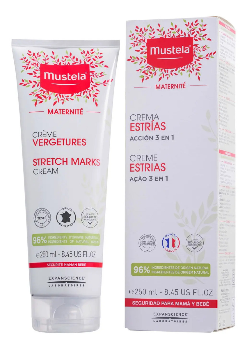 Mustela Maternité Creme Para Estrias 250ml Mercado Livre