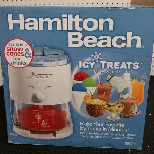 Maquina Helados Hamilton Beach Icy Treats Meses sin interés