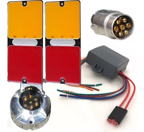 Modulo Electronico Para Luces De Trailer+ Conectores+ Luces
