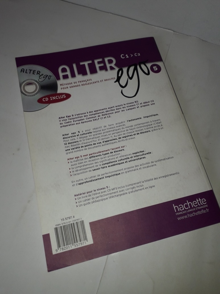 Alter Ego 5 Livre de l'élève + CD audio classe (MP3)