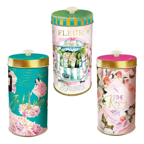 Biscoito Cookies Santa Edwiges Kit 3 Latas Collection 150g