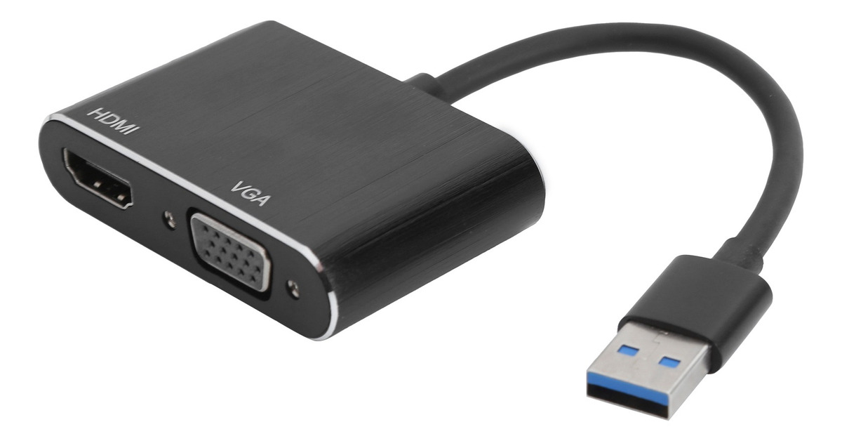 Adaptador De Pantalla Usb 3.0 A Vga/hdmi Mercado Libre