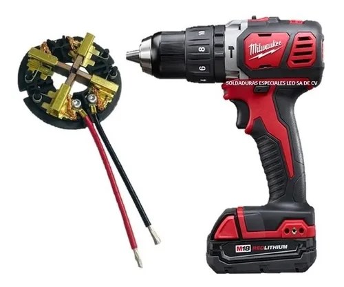 Carbones Taladro Milwaukee M18 2607-20 2606-20 22222602 en venta en