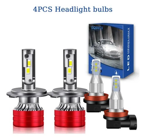 Faro Led Para Honda Crv Cr-v 2007-2014 Y Bombillas Antiniebl | Cuotas