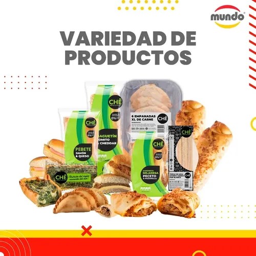 Sandwich Che Envasados, Pebetes, Sandwich De Miga en venta en