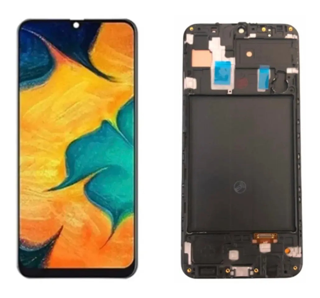Pantalla Con Marco Samsung A30 A305 Oled Display + Touch Mercado Libre