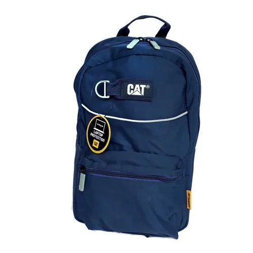 Mochila Cat Caterpillar Selfie Backpack Navy 83423 Nylon Color Azul