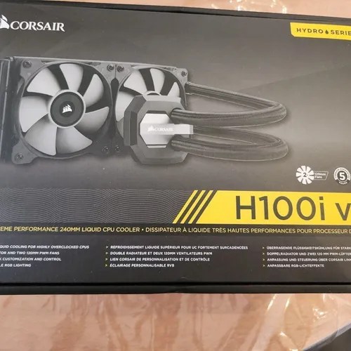 Water Cooler Corsair H100i V2, 120mm Intal E Amd Frete grátis