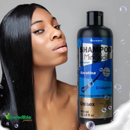 Kit 2 Shampoo Minoxidil + Cola De Caballo Keratina Sin Sal en venta en